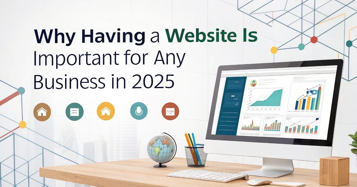 Why having a webiste is important for any busienss in 2025 Why having a webiste is important for any busienss in 2025