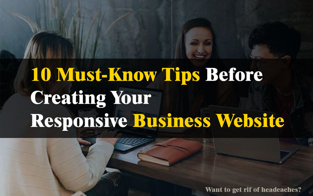 10 Tips Before Creating Your Responsive Business Website